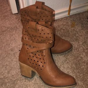 Cute Western style booties